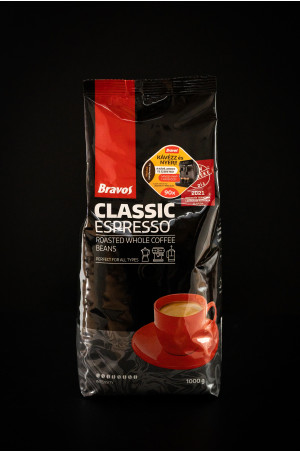 Bravos Classic Espresso Szemes Kávé (1kg)